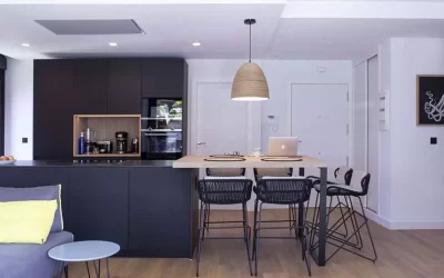 modern kitchen island